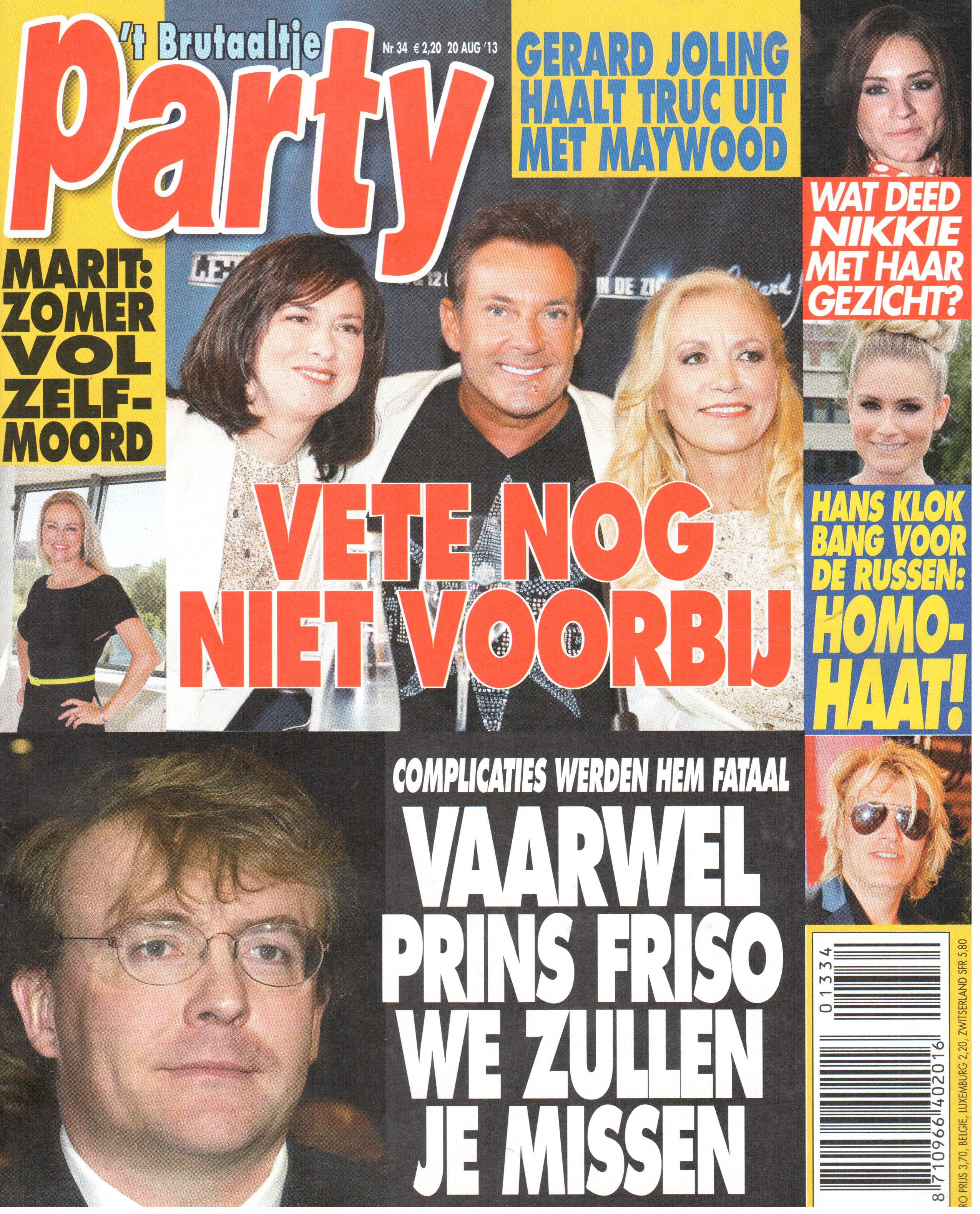Party weekblad cover